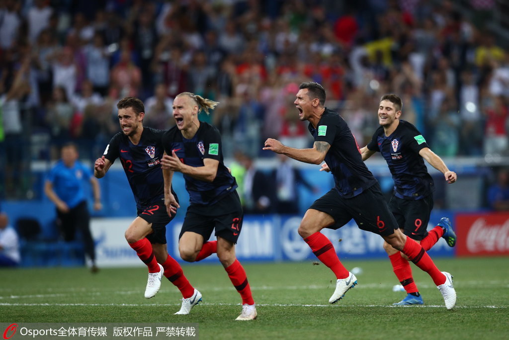 克罗地亚主场力克瑞士队晋级